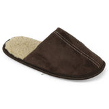 Zac & Evan Boys 8-20 Microsuede Scuff Sherpa Slippers