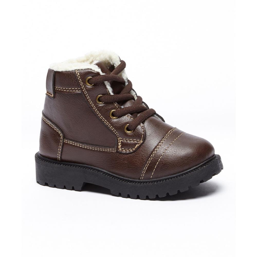 Shocked Boys 5-12 Sherpa Lined Work Boot