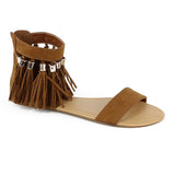 Chatties Womens Tassel Sandal