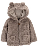 Carters Boys 0-24 Months Sherpa Jacket