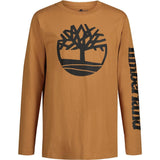 Timberland Boys 8-20 Long Sleeve Crew Neck T-Shirt