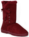 Chatz Womens 5-11 Laced Microsuede Boot