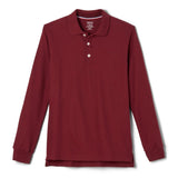 French Toast Boys 2T-4T Long Sleeve Pique Polo