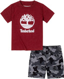 Timberland Boys 4-7 T-Shirt Short Set