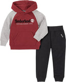 Timberland Boys Raglan Hooded Sweatshirt Jog Set
