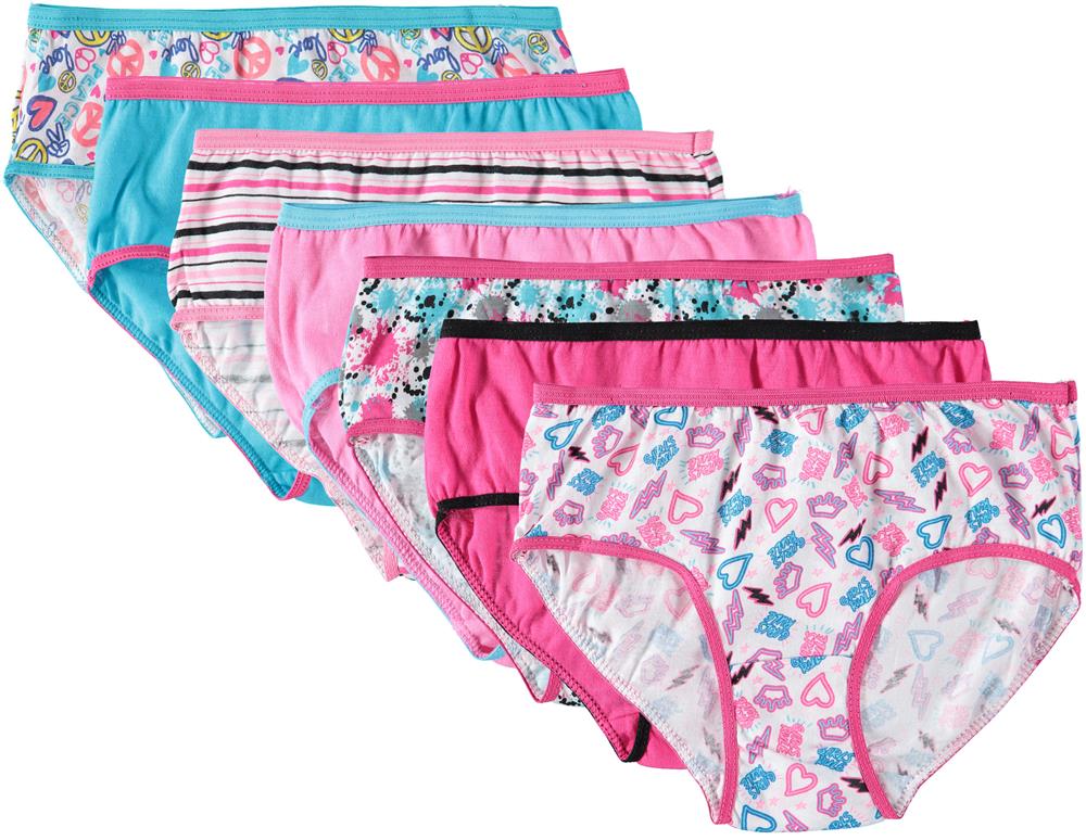 Rene Rofe Girls 7-16 Betty 7-Pack Brief – S&D Kids