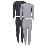 Beverly Hills Polo Club Boys 4-18 Thermal Knit Underwear Shirt Pant Set 2-Pack