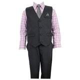 Vittorino Boys 2T-16 4 Piece Suit Set