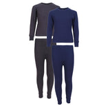 Beverly Hills Polo Club Boys 4-18 Thermal Knit Underwear Shirt Pant Set 2-Pack