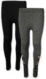 Star Ride Girls 7-16 Butterfly 2-Pack Fleece Leggings