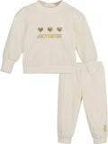Juicy Couture Girls 12-24 Months Heart Logo Jogger Set