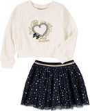 Juicy Couture Girls 12-24 Months 2-Piece Sweater Tutu Skirt Set