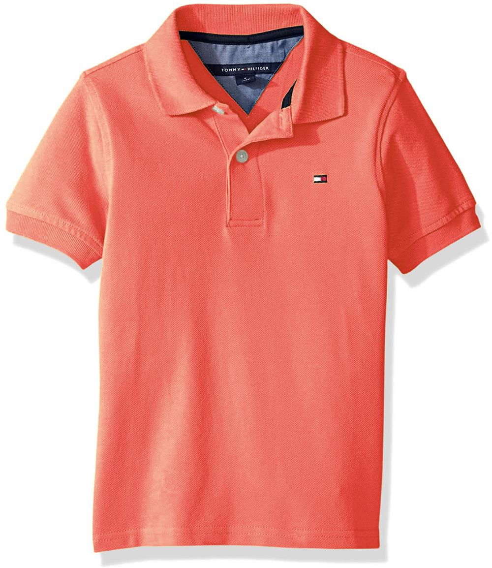 Tommy Hilfiger Boys 4-7 Short Sleeve Logo Pique Polo