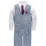 Vittorino Boys 2T-16 4 Piece Suit Set