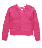 Jolie & Joy Girls 7-16 Cable Shaker Sweater