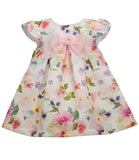 Bonnie Baby Girls 0-9 Months Floral Bow Dress