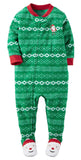 Carters Boys 2T-4T Fair Isle Santa Claus Holiday Sleeper