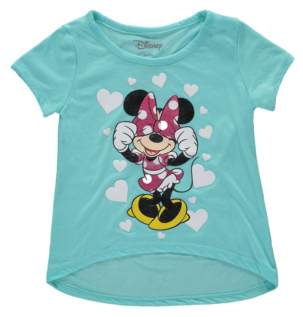 Disney Girls 4-6X Minnie Heart Tee – S&D Kids - Main Image