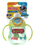 Nuby Designer Series No-Spill Clik-It Grip n' Sip Soft Flex Spout Cup, 9 Ounce