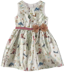 新品 Pastourelle by Pippa&Julie ドレス ４歳 女の子 Pastourelle By Pippa & Julie Girls 4-6X Woodland Print Dress