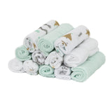 Rene Rofe Baby Bed & Bath Collection Terry Washcloths, 12 Pack