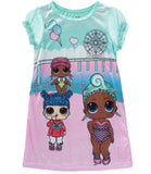 L.O.L. Surprise! Girls 4-10 Short Sleeve Nightgown