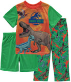 Universal Boys 4-10 Jurassic World 3-Piece Pajama Set