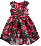 Bonnie Jean Girls 7-16 Floral Mikado Bow Dress