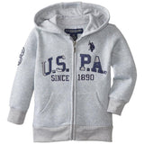 U.S. Polo Association Boys 8-16 Fleece Logo Sweatshirt