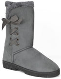 Chatz Womens 5-11 Laced Microsuede Boot