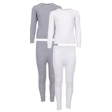 Delia's Girls 4-16 Thermal Knit Underwear Shirt Pant Set 2-Pack