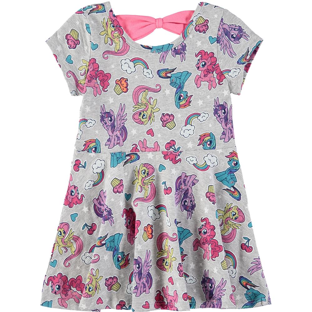 Bentex Girls 2T-4T My Little Pony Print Knit Dress