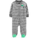 Carters Boys 0-9 Months Dinosaur Microfleece Sleep and Play