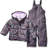 Carters Girls Printed 2-Piece Snowsuit