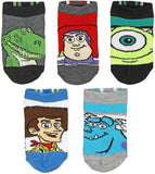 Disney Boys 6-8 5-Pack Character Socks