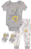 Little Joy Boys 0-9 Months Jungle Bodysuit Pant Set