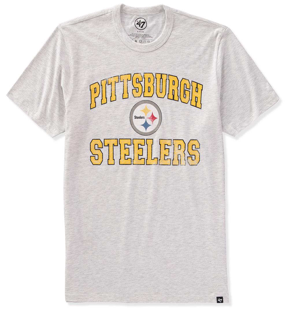'47 Men's Pittsburgh Steelers Franklin Arch T-Shirt - XL (extra Large)