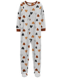 Carters Heart Micro Fleece Blanket Sleeper