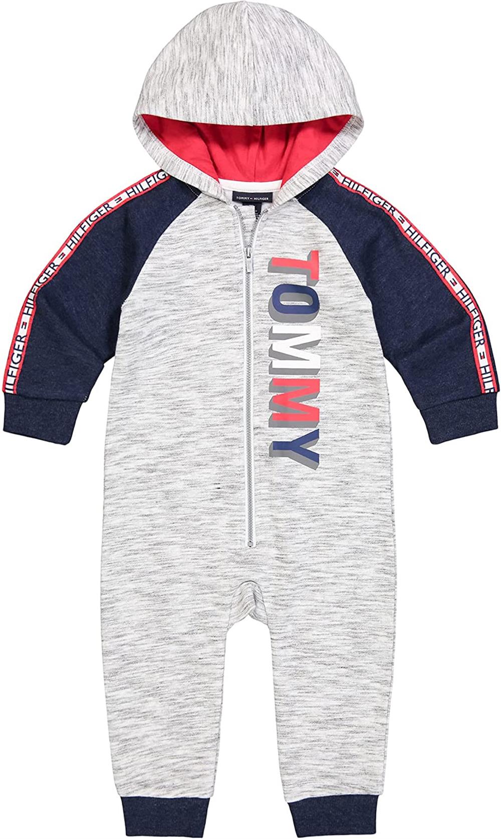 Tommy Hilfiger Boys 0-9 Months Tommy Zip Coverall