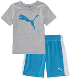 PUMA Boys 2T-4T T-Shirt Short Set
