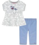 Tommy Hilfiger Girls 2T-4T Star Tunic Jegging Set