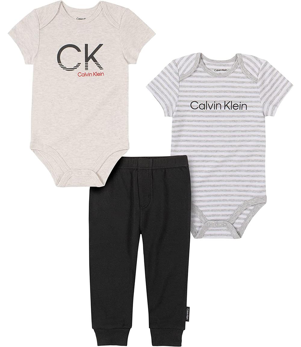 Calvin Klein Boys 0-9 Months Bodysuit Pant Set
