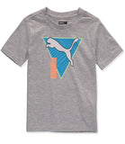 PUMA Boys 4-7 Logo Pack T-Shirt