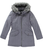 Rothschild Girls 7-16 Fur Hooded Anorak Jacket