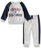 Tommy Hilfiger Boys 0-9 Months 2-Piece Raglan Jogger Set