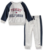 Tommy Hilfiger Boys 12-24 Months 2-Piece Raglan Jogger Set