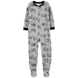 Carters Boys 4-7 1-Piece Gamer Fleece Footie Pajamas