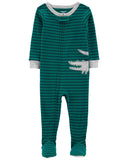 Carters 1-Piece 100% Snug Fit Cotton Footie PJs