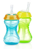 Nuby Clik-it™ FlexStraw™ Cup - 2 Pack, 10 oz
