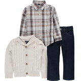 Nautica Boys 12-24 Months 3-Piece Sweater Pant Set